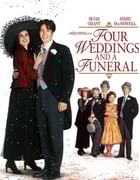 1994年英国经典喜剧爱情片《四个婚礼和一个葬礼》蓝光双语双字