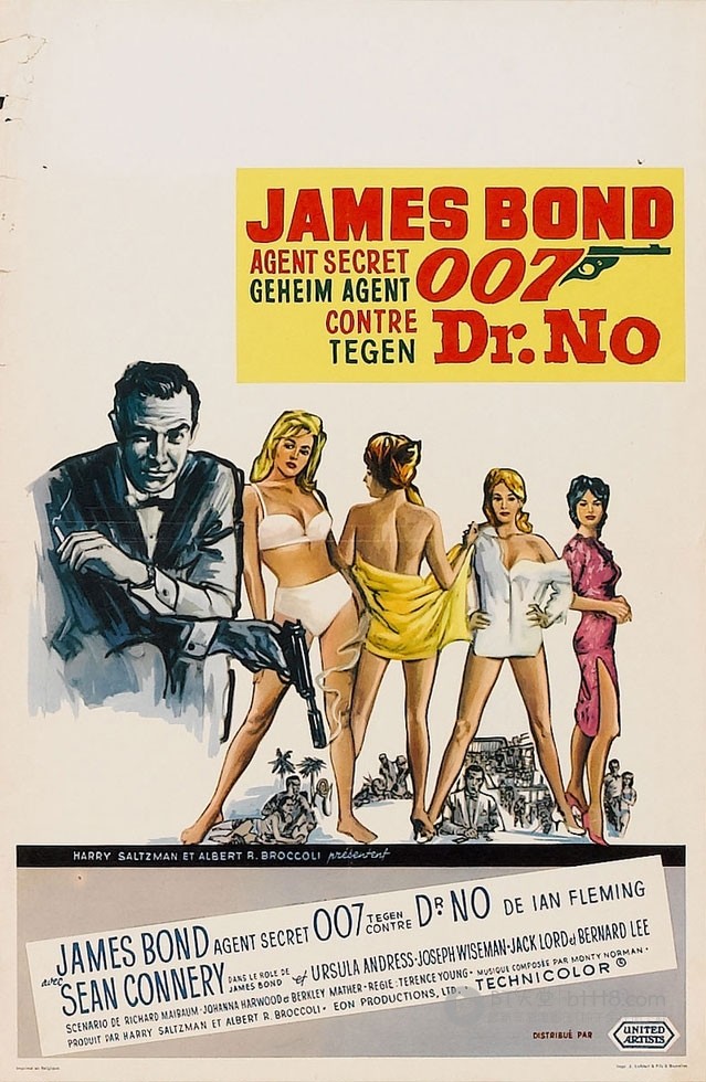 [007系列01：诺博士][BD-720P-RMVB][英语中字][豆瓣7.0分][1.5GB][1962]