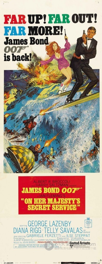 [007系列06：女王密使][BD-720P-RMVB][英语中字][豆瓣6.6分][1.6GB][1969]