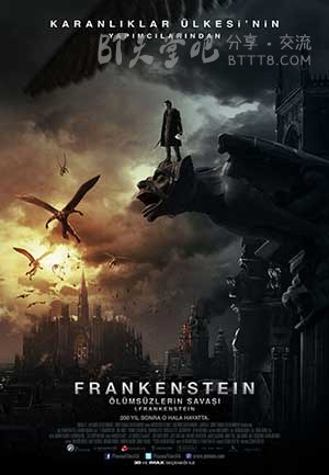 [我，弗兰肯斯坦/屠魔战士][BD-720P-MP4][英语中字][豆瓣5.2分][1.3GB][2014]