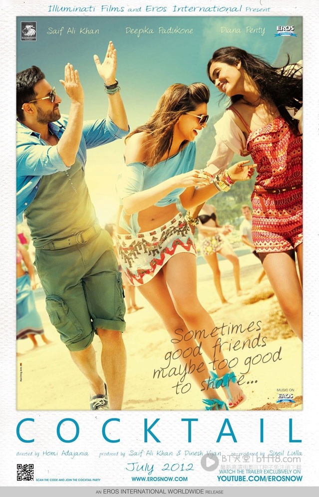 [宝莱坞鸡尾酒][BD-720P-RMVB][印地语中字][豆瓣6.3分][1.6GB][2012]