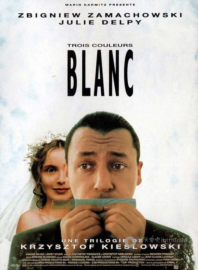 [蓝白红三部曲之白][BD-720P-MKV][法语中字][豆瓣8.4分][2.2GB][1994]