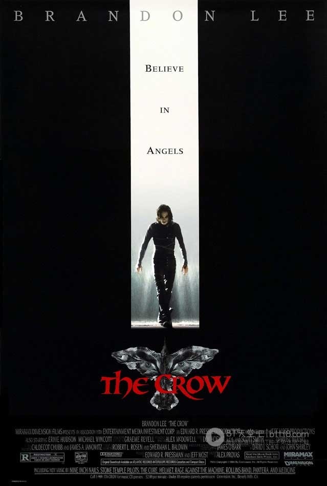 [乌鸦][BD-720P-MKV][英语中字][豆瓣7.3分][6.0GB][1994]