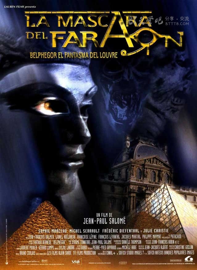 [卢浮魅影][BD-720P-RMVB][英语中字][豆瓣6.6分][1.2GB][2001]