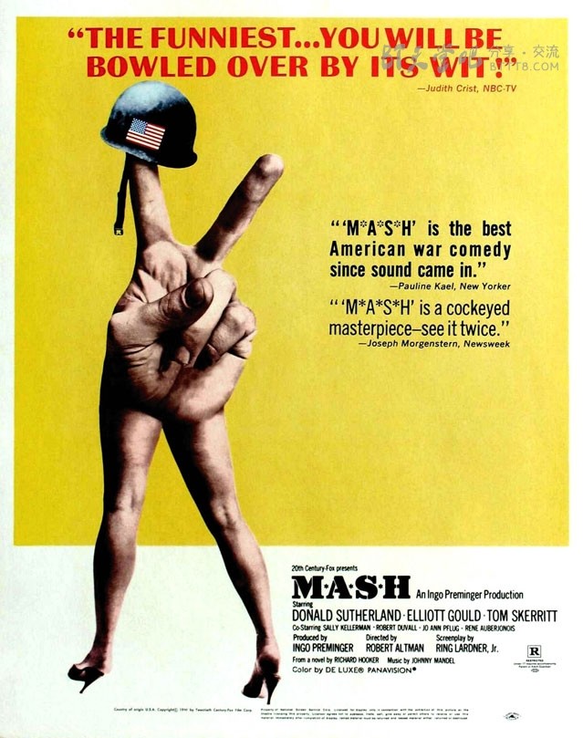 [陆军野战医院][BD-720P-RMVB][英语中字][豆瓣8.0分][1.4GB][1970]