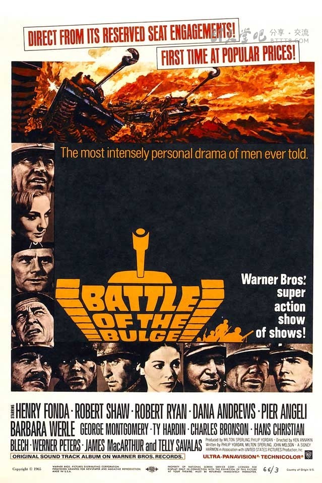 [坦克大决战][BD-720P-RMVB][英语中字][豆瓣7.4分][1.1GB][1965]