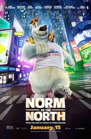 [北极移民][BD-720P/1080P-MP4][英语中字][豆瓣4.4分][1.8GB/3.2GB][2016]