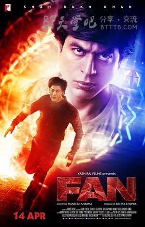 [疯狂粉丝][BD-720P-RMVB][印地语中字][豆瓣7.3分][2.2GB][2016]