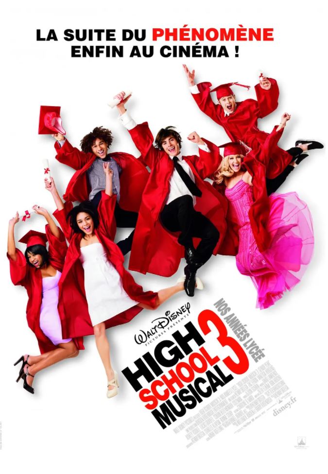 2008年美国经典喜剧家庭片《歌舞青春3：毕业季》BD中英双字