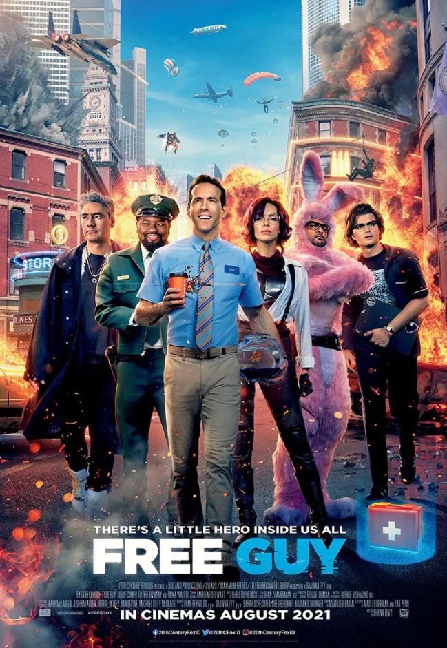 2021年欧美7.7分喜剧科幻片《失控玩家》BD中英双字精译版