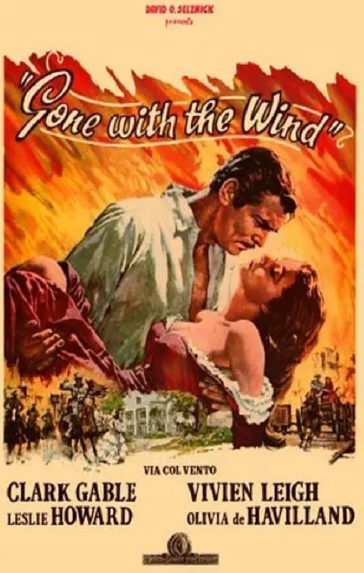 1939年美国经典爱情战争片《乱世佳人》蓝光国英双语双字