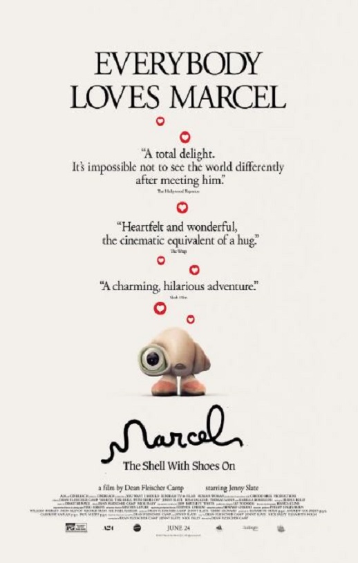 2021年美国7.7分动画片《穿着鞋子的贝壳马塞尔》BD中英双字