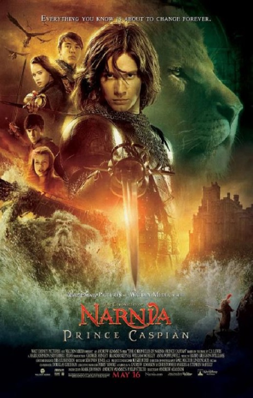 2008年美国经典奇幻片《纳尼亚传奇2：凯斯宾王子》蓝光双语双字