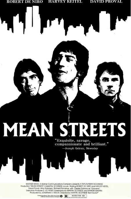 1973年美国经典犯罪片《穷街陋巷》蓝光意大利语中字