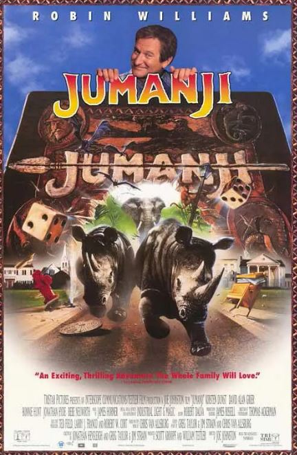 1995年美国经典奇幻片《勇敢者的游戏》蓝光国英双语中英双字