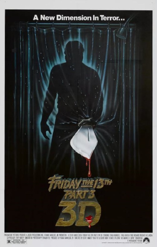 1982年美国经典恐怖片《十三号星期五3》蓝光中英双字